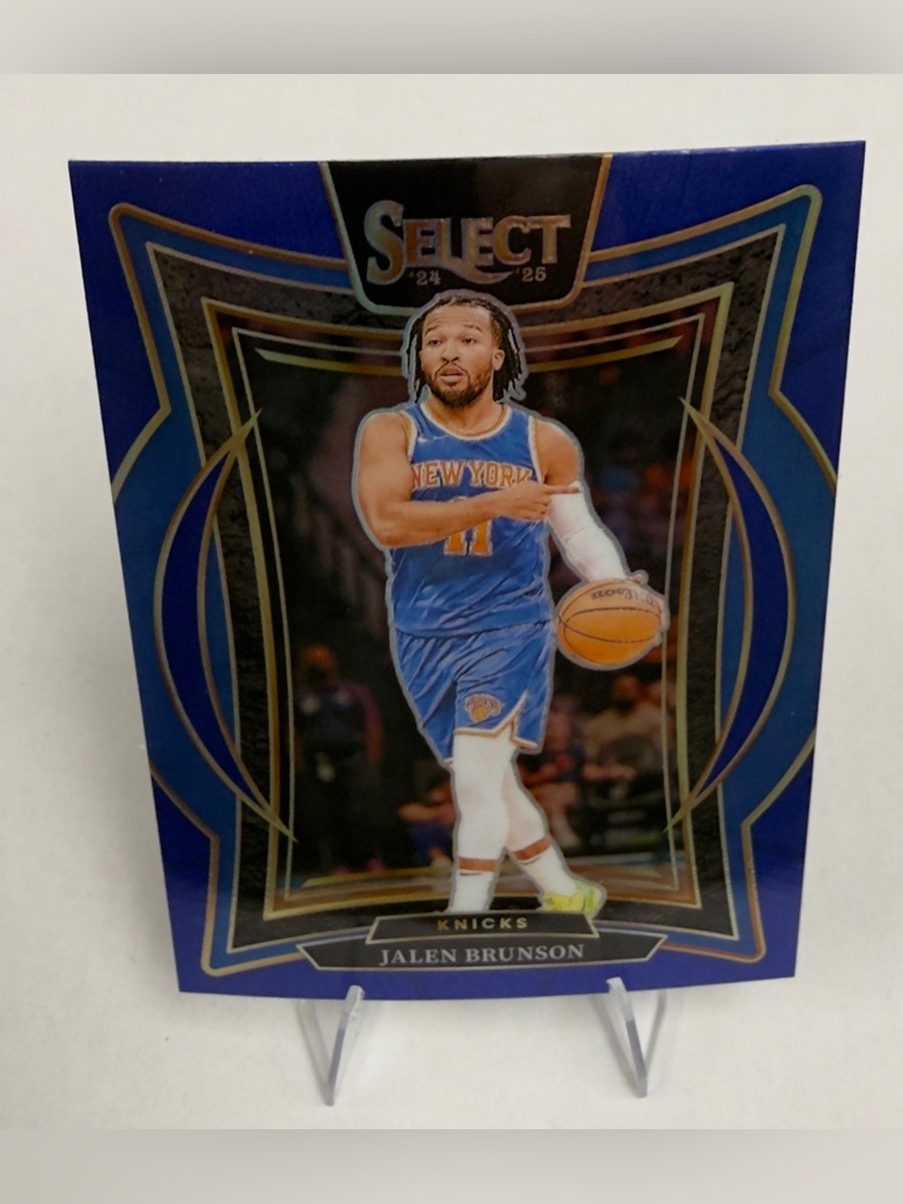 2024/25 Panini- Prizm  Select Basketball #42Concourse Jalen  Brunson  Knicks